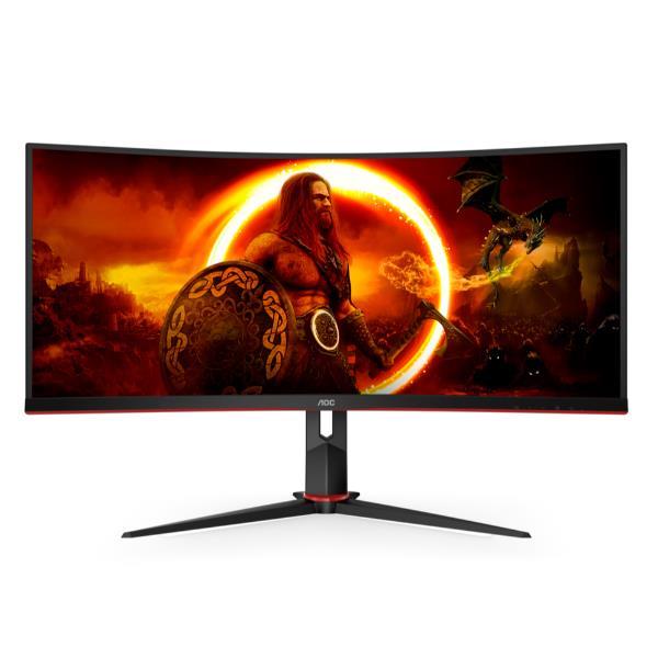 34 AOC Gaming 21:9 VA 180Hz Curvo 1ms …