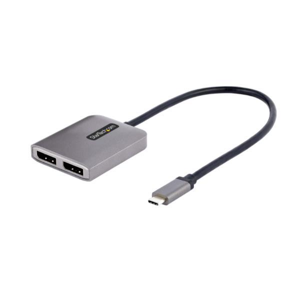 StarTech.com 2-Port USB-C MST Hub, USB Type-C to …