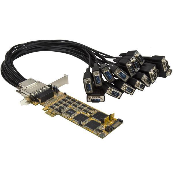 StarTech.com Scheda seriale a basso profilo da 16 …