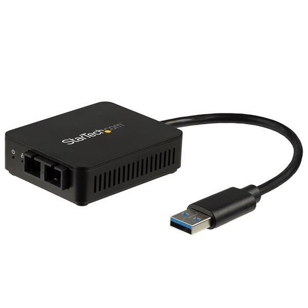 StarTech.com Convertitore da USB a fibra ottica - …