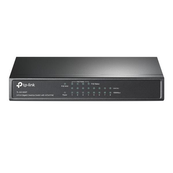 TP-Link TL-SG1008P - Switch - unmanaged - 4 …
