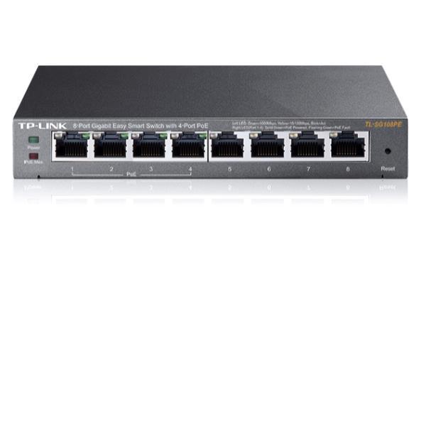 TP-Link Easy Smart TL-SG108PE - Switch - intelligente …