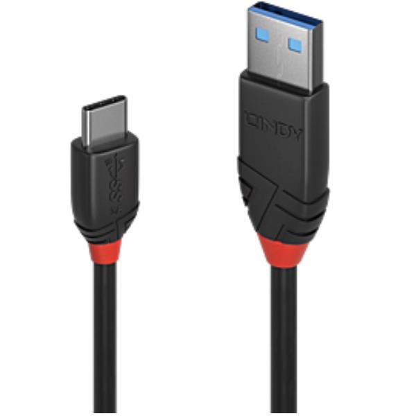 LINDY CAVO USB 3.1 TIPO C/A BLACK LINE,1M