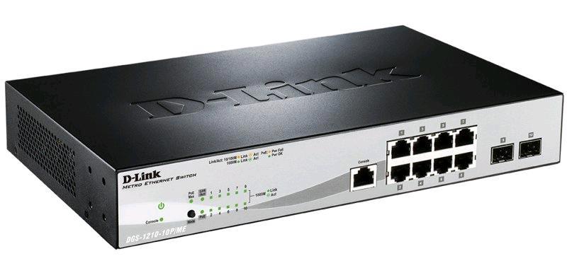 D-Link Web Smart DGS-1210-10P/ME - Switch - gestito …