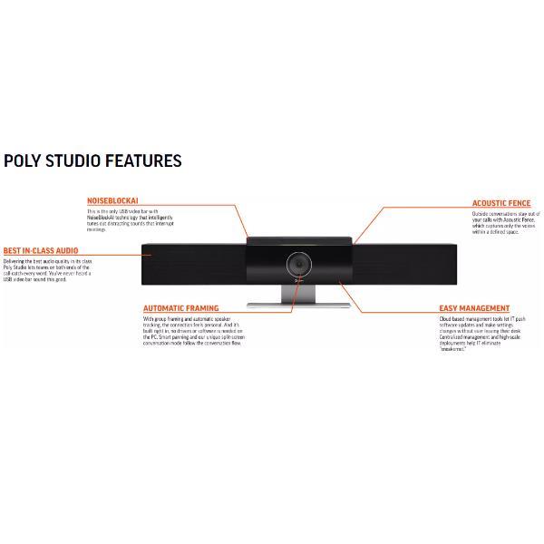 HP POLY STUDIO USB VIDEO BAR EMEA VIDEOBAR …