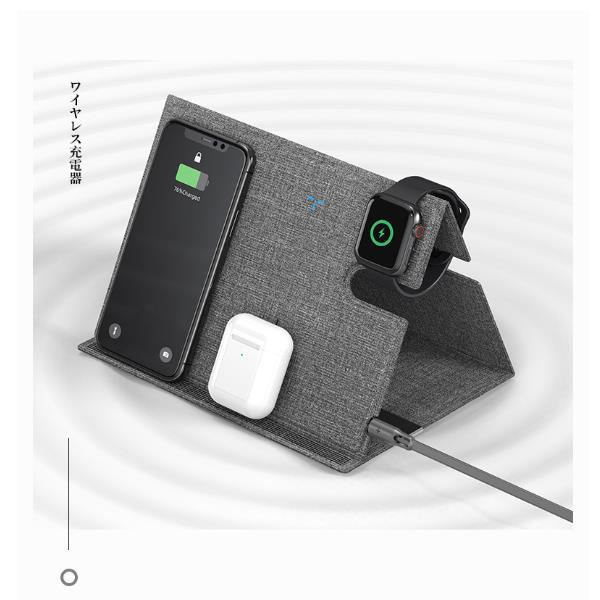 ROCK CARICATORE DA SCRIVANIA WIRELESS 3 IN 1 …