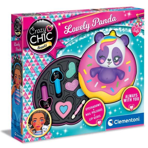 CLEMENTONI CRAZY CHIC LOVELY PANDA SET COSMETICI SMALTI …