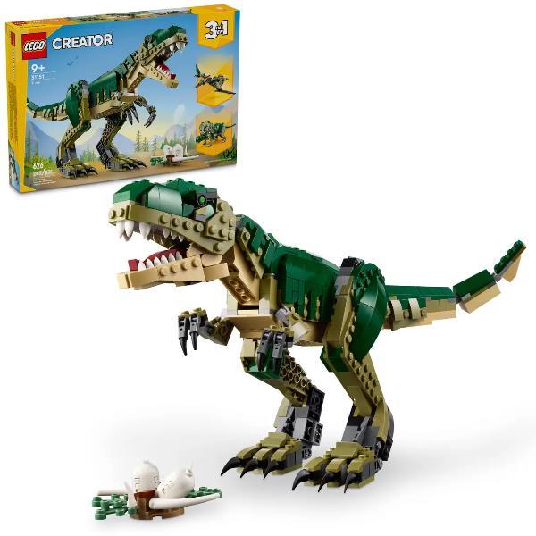 LEGO CREATOR 3 IN 1 T REX TRASFORMABILE …