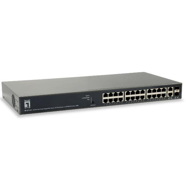 LevelOne GEP-2651 - Switch - intelligente - 24 …