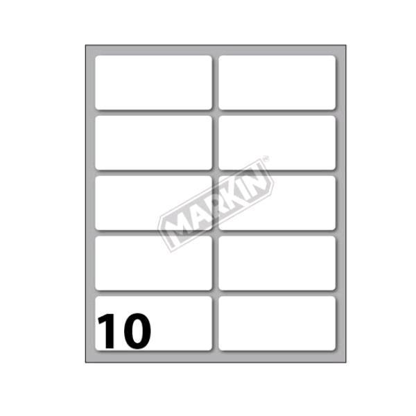 MARKIN ETICHETTE ADESIVE 56 X 26 mm BIANCO …