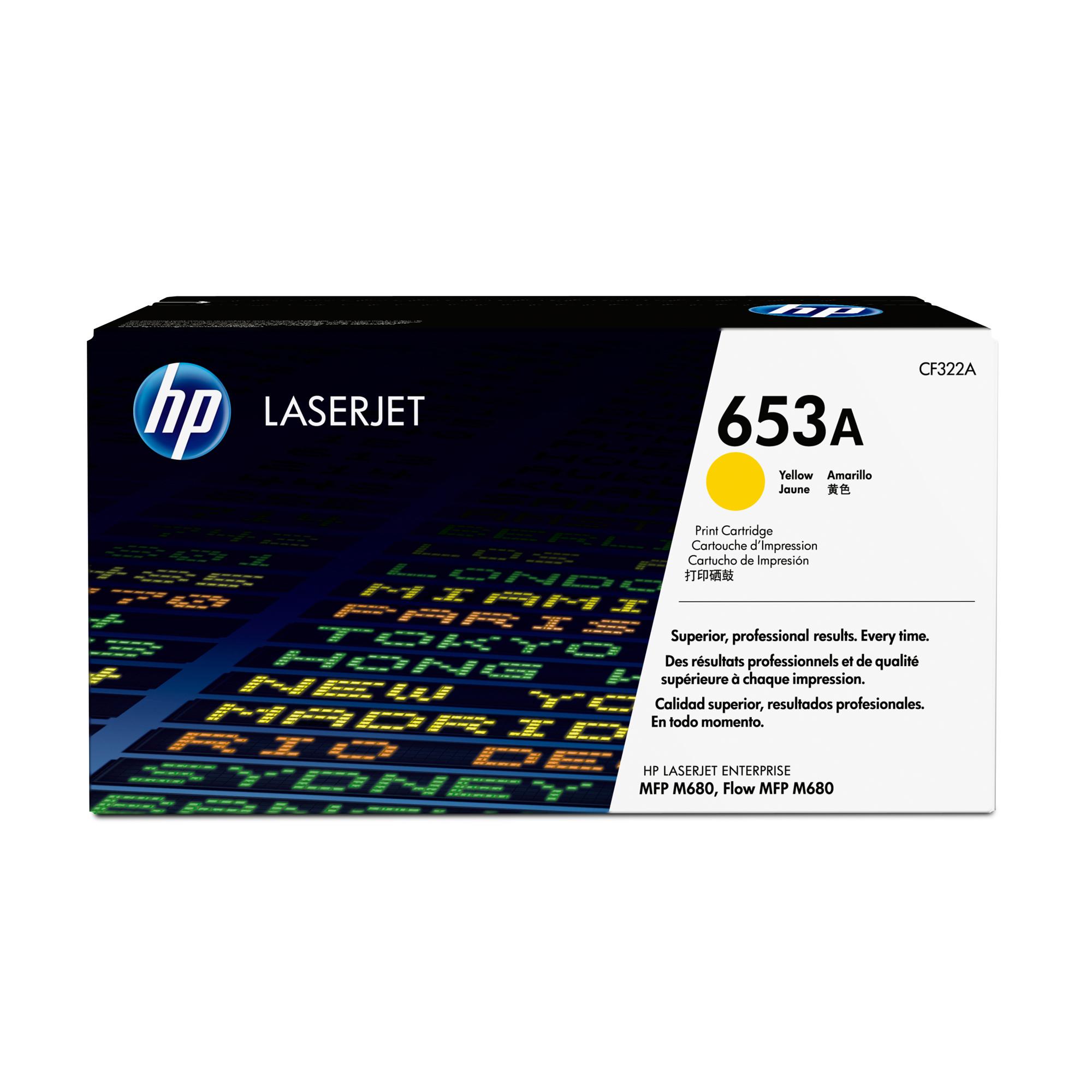 Hp - Toner originale - 653A - Giallo …