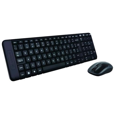 Logitech Wireless Combo MK220 - Set mouse e …