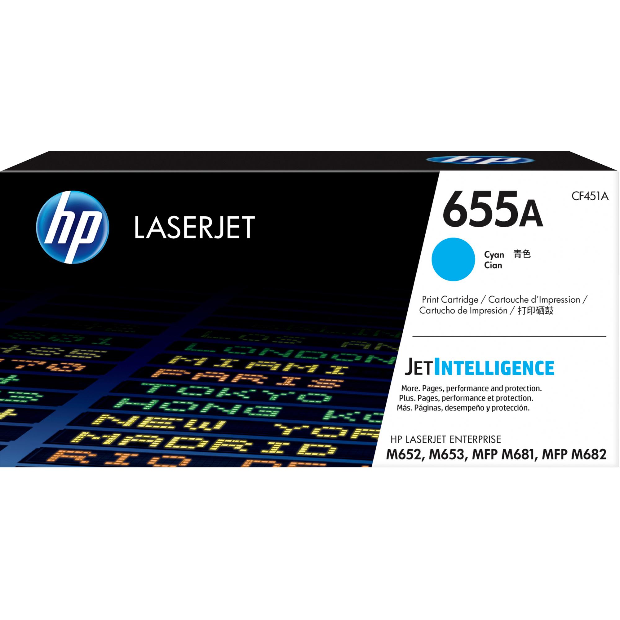 Hp - Toner originale - 655A - Ciano …