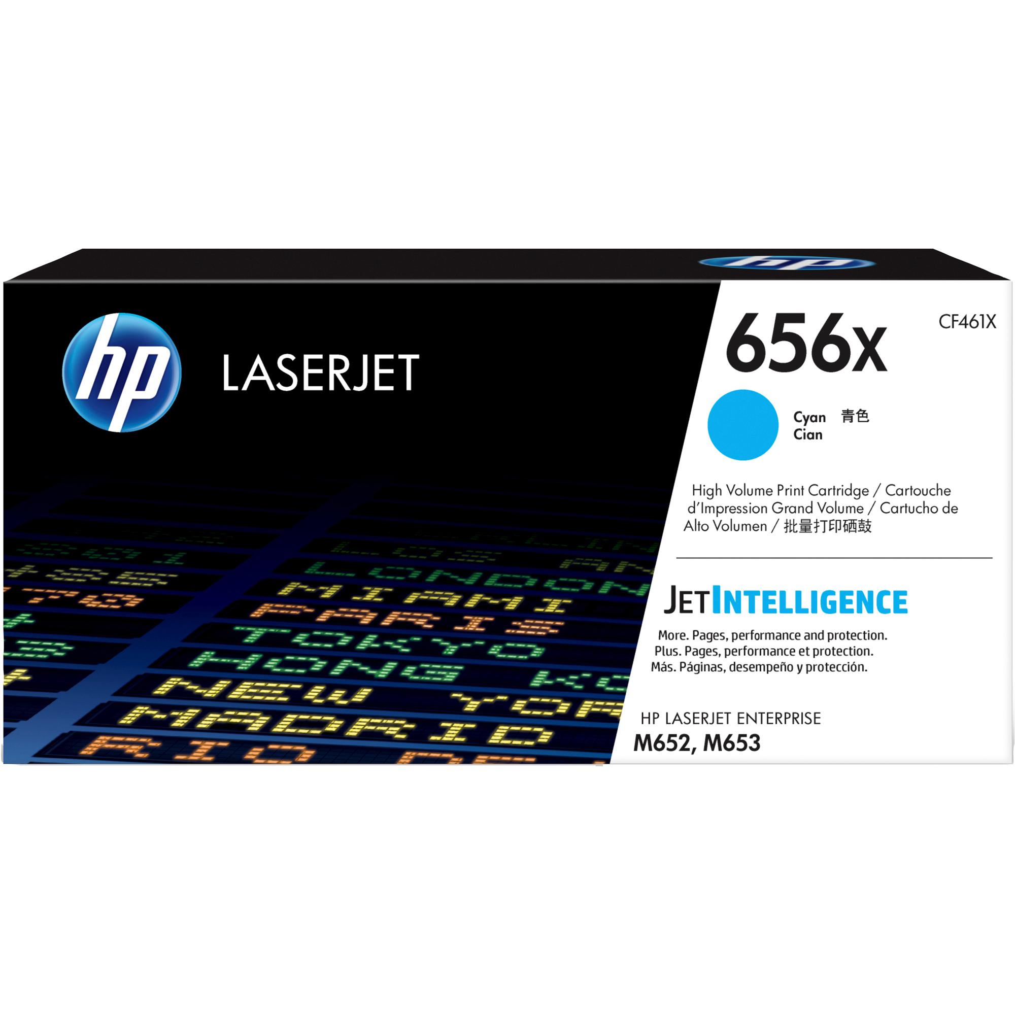 Hp - Toner originale - 656X - Ciano …