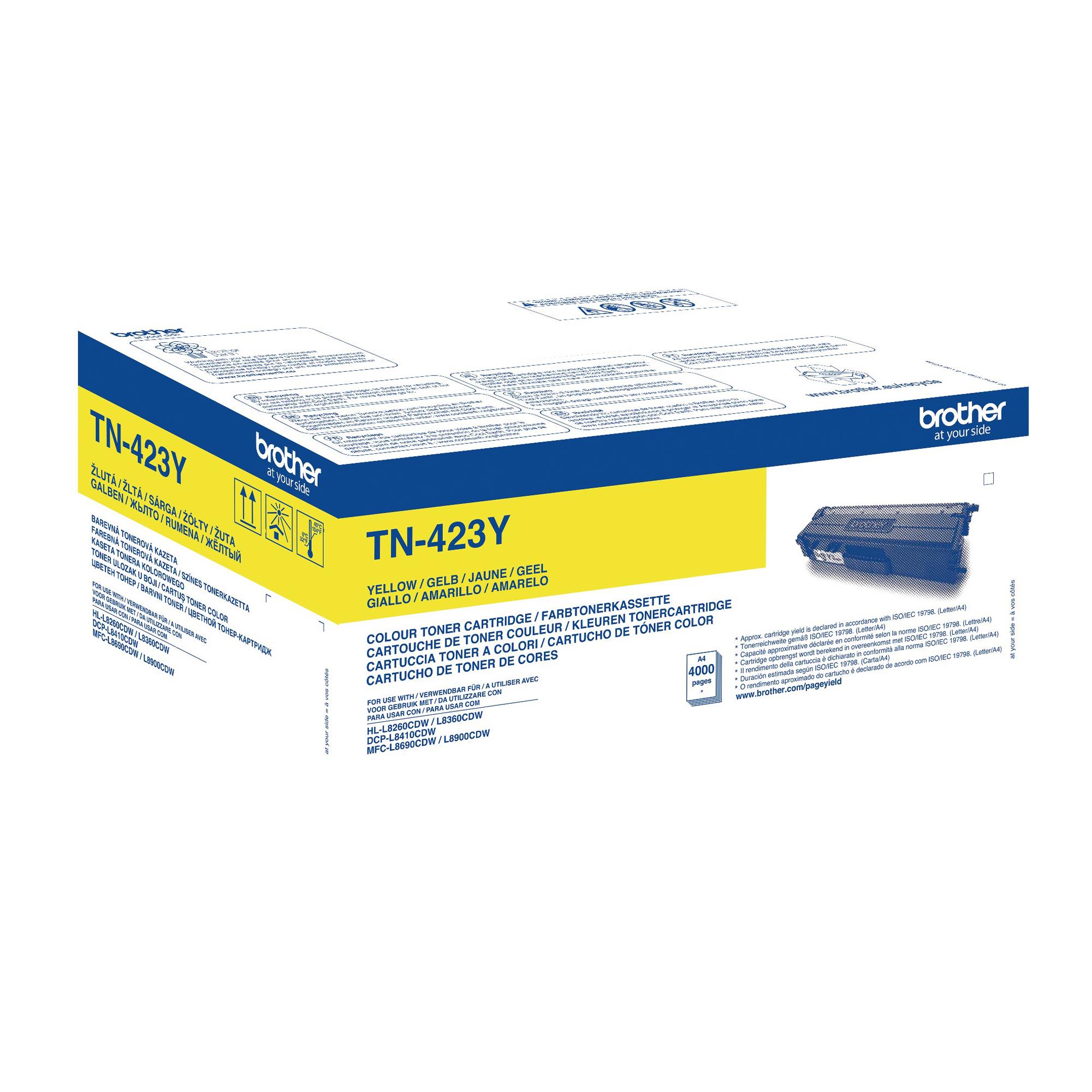 Brother - Toner - Giallo -TN423Y - 4000 …