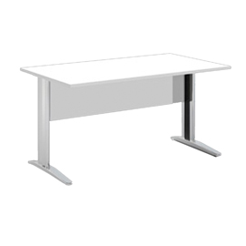 Scrivania lineare Easy - 120 x 80 x …