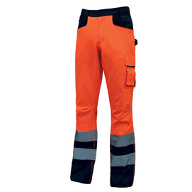 Pantalone invernale alta visibilità Beacon - arancio fluo …