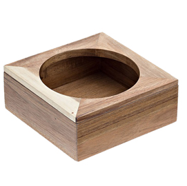 Supporto caraffa - in bamboo - 20x20x8 cm …