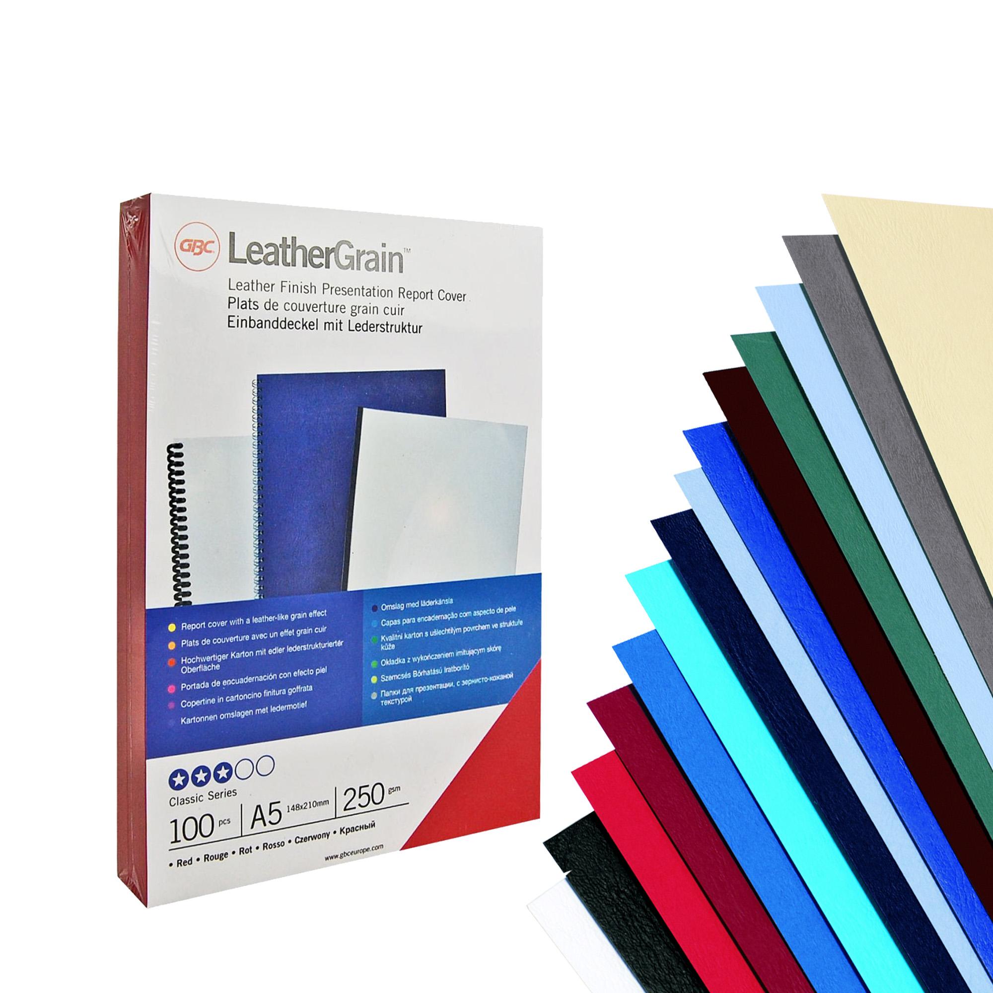 Copertine Leathergrain - A4 - 250 gr - …
