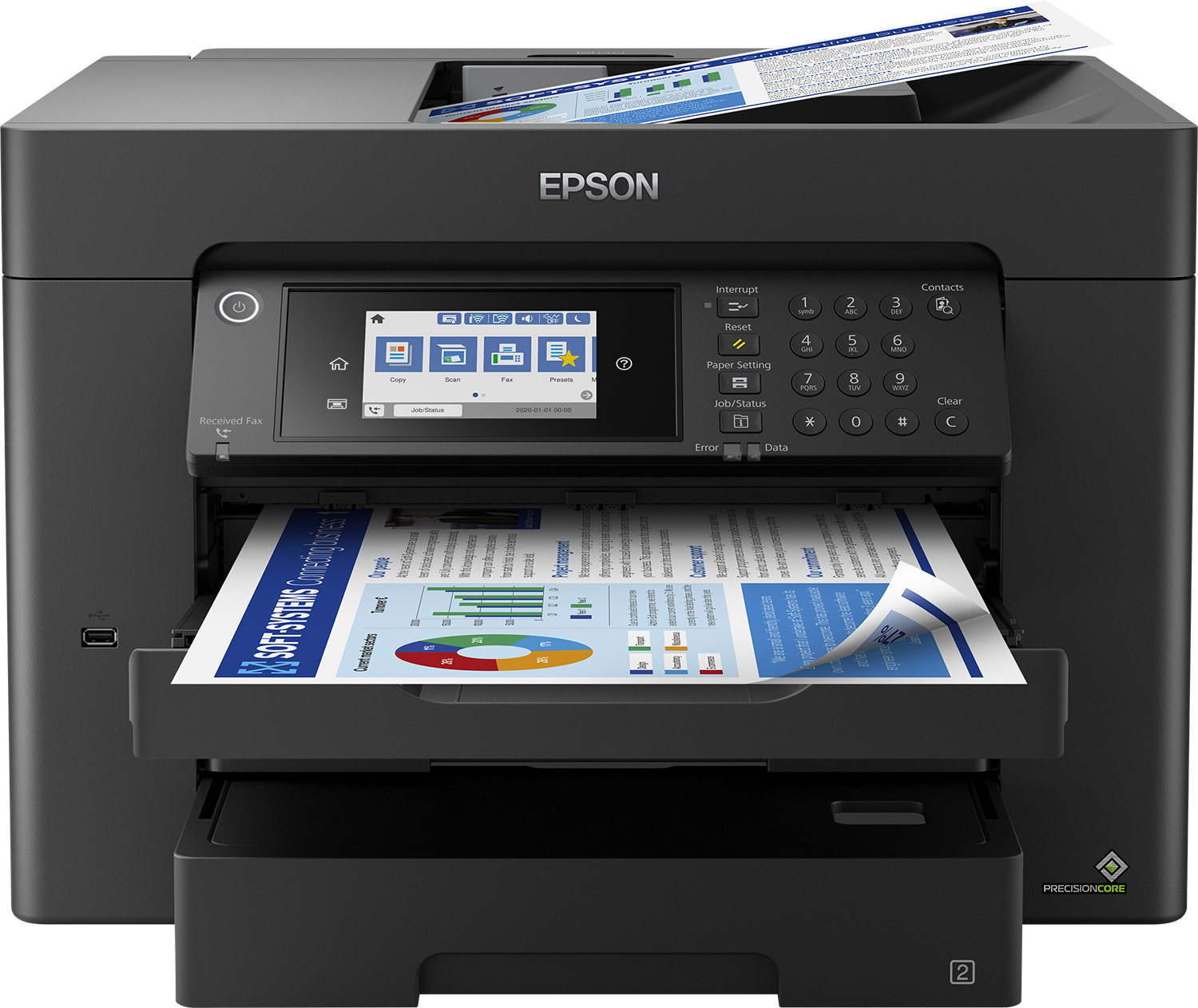 Epson WorkForce WF-7840DTWF - Stampante multifunzione - colore …