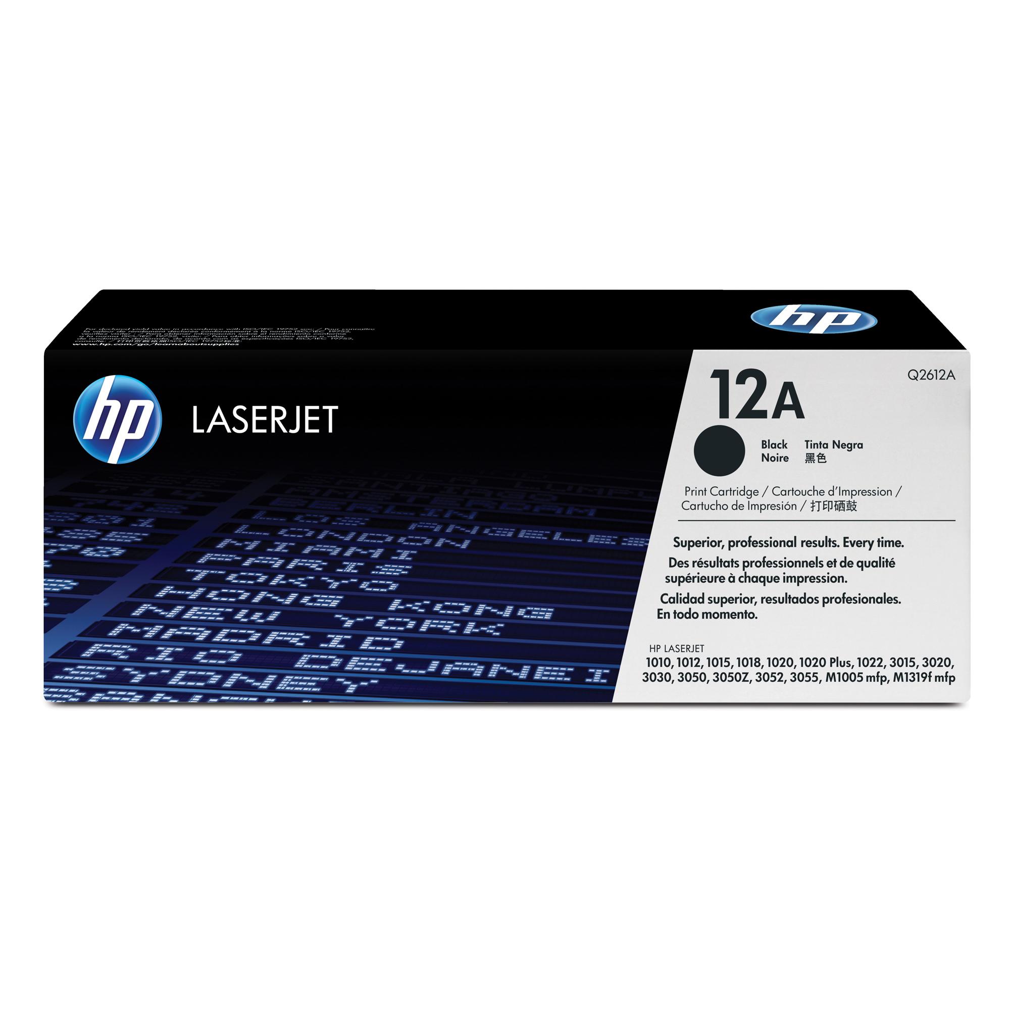 HP 12A TONER NERO PER LASERJET SERIE 1010/1012/1015 …