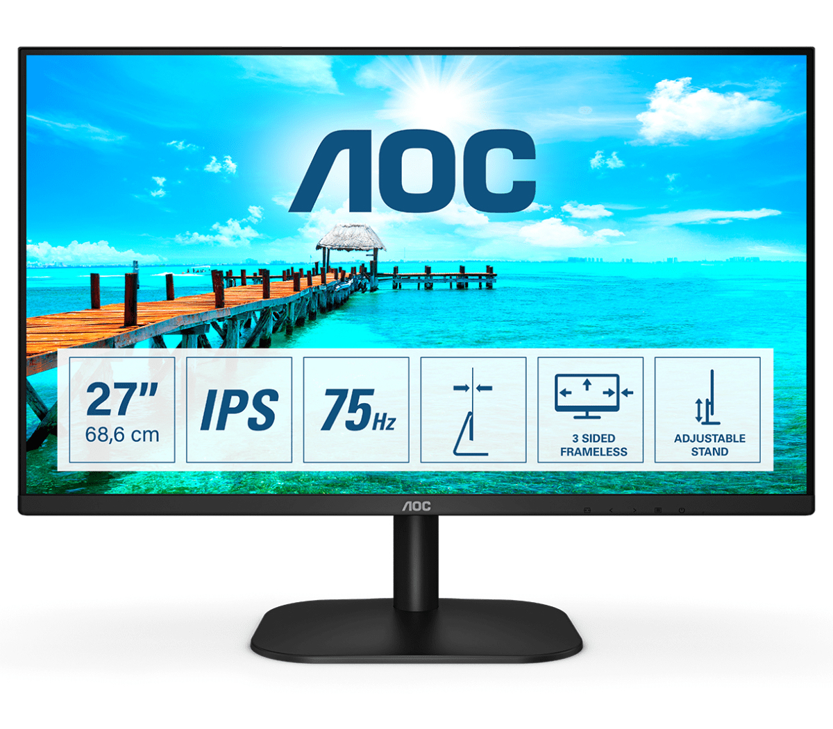 AOC 27B2H/EU - Monitor a LED - 27" …