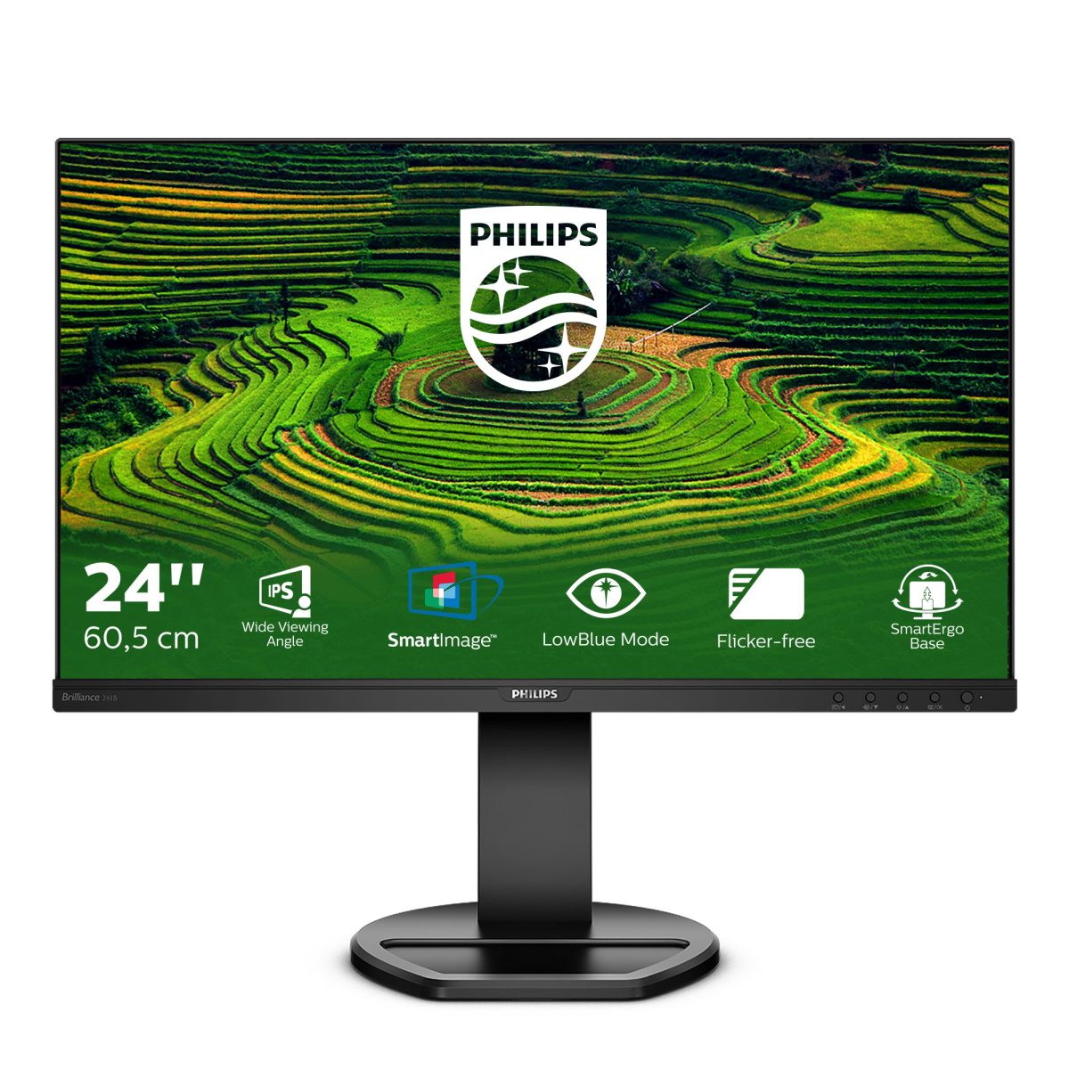 PHILIPS 241B8QJEB/00 23.8" LED FULL HD MONITOR PC