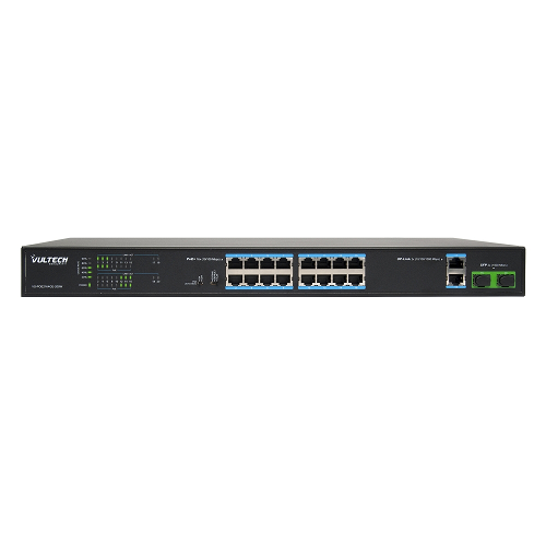 VULTECH VS-POE2164GE-200W SWITCH NON GESTITO PoE+ 16 PORTE …