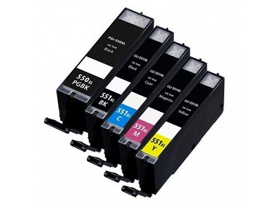CARTUCCIA COMPATIBILE CANON CLI 551 XL CIANO