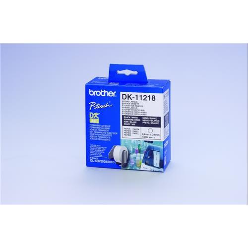 Brother DK-11218 - Nero su bianco - Rotolo …